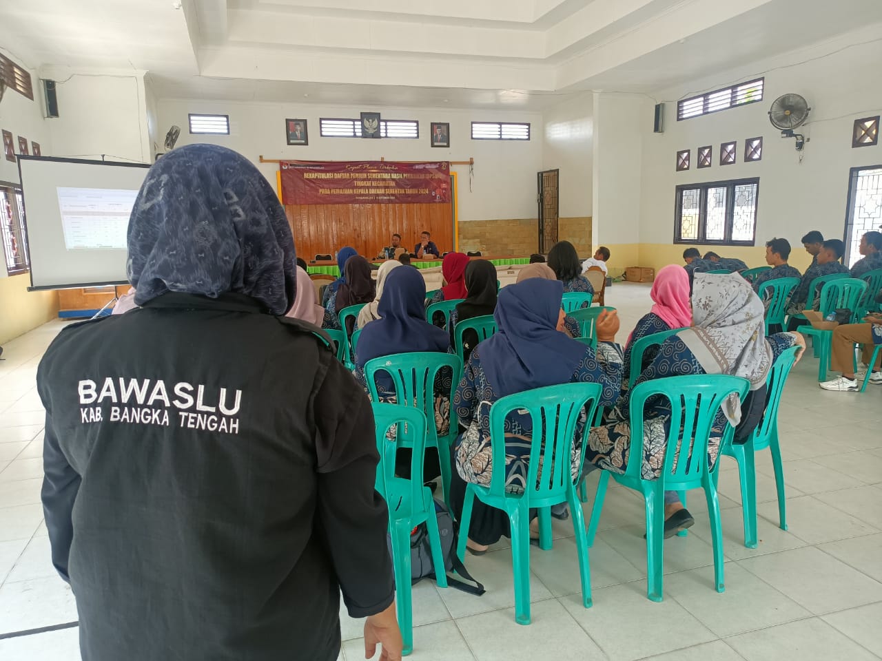 Monitoring pengawasan Rapat Pleno DPSHP Kecamatan