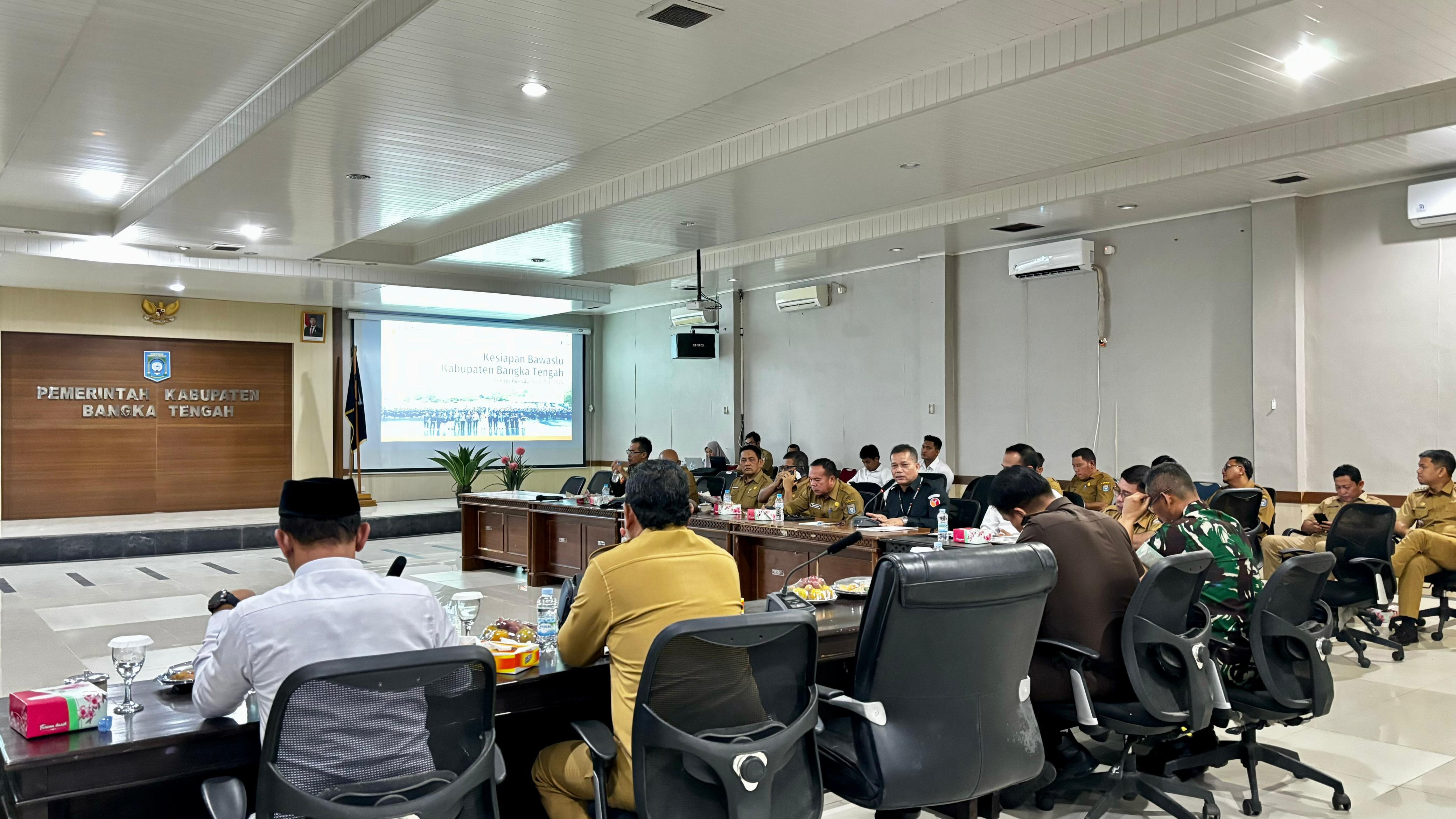 Rapat Koordinasi dukungan dan kesiapan Pemilihan Kepala Daerah Serentak Tahun 2024