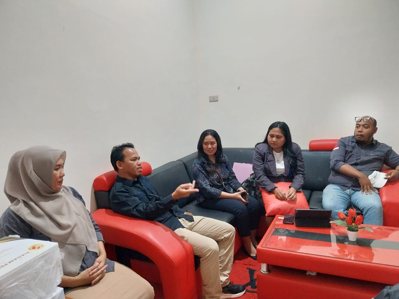 kunjungan Bank Mandiri Cabang Koba
