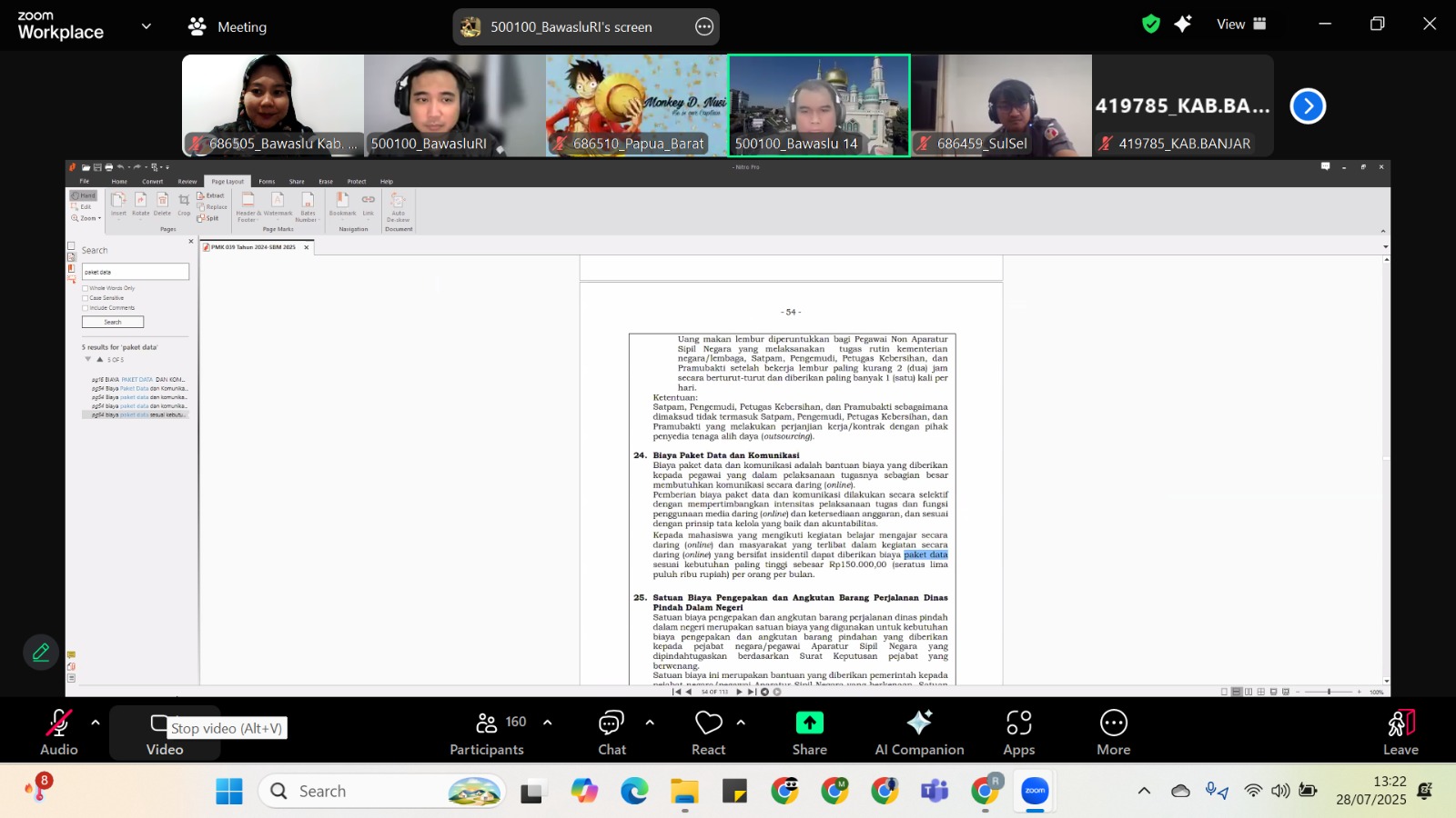 Rapat Penginputan RKA-K/L 2026