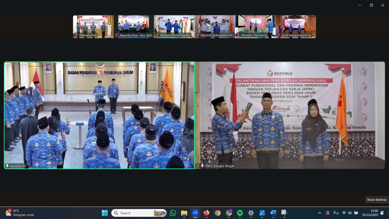 Pelantikan PPPK Tahap II