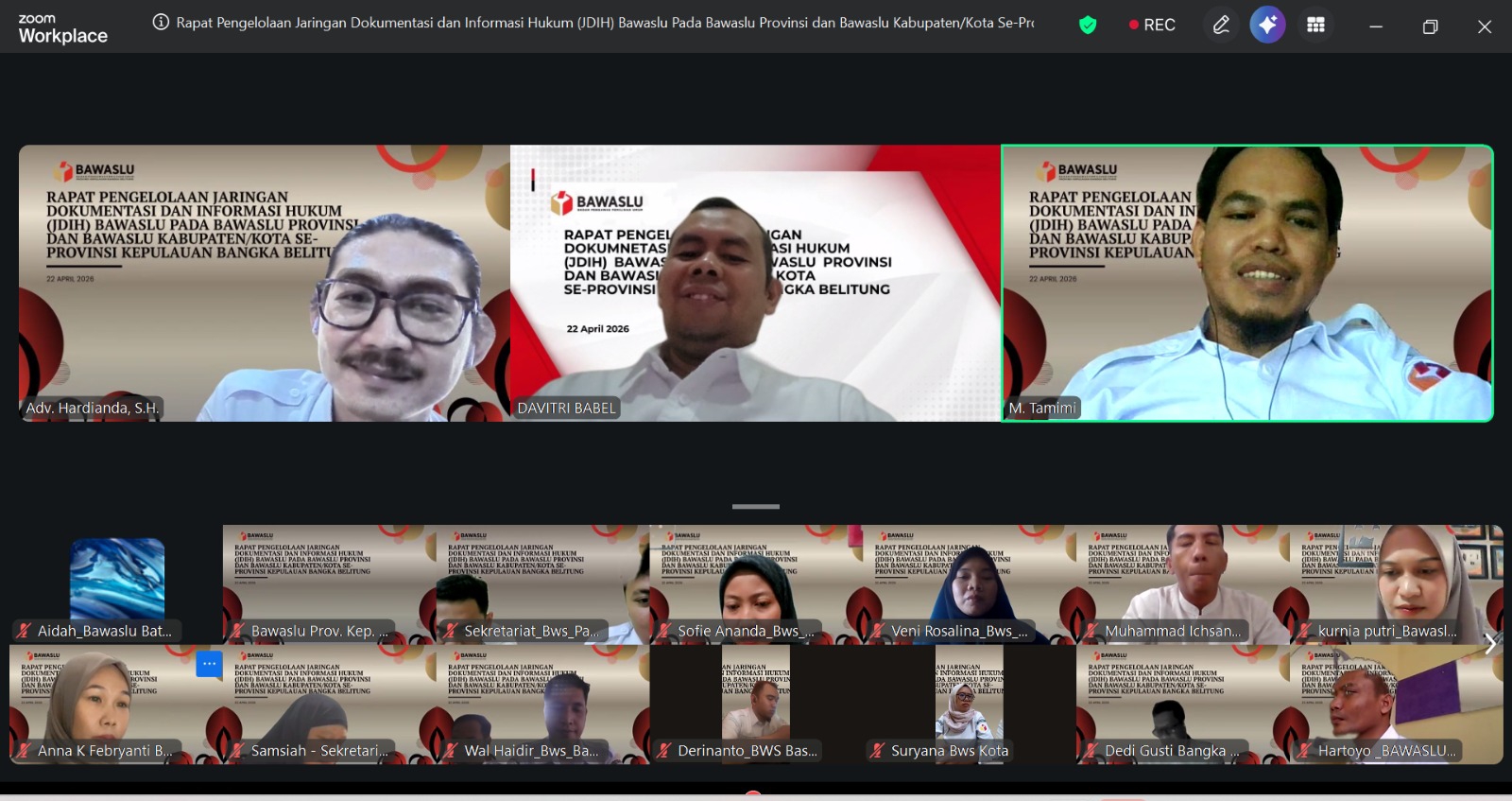 Rapat Pengelolaan JDIH 