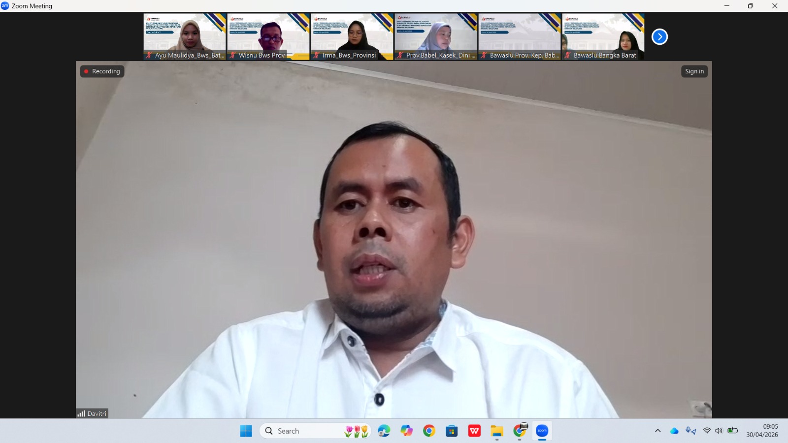 Rapat Pembinaan Penyelesaian Sengketa Proses