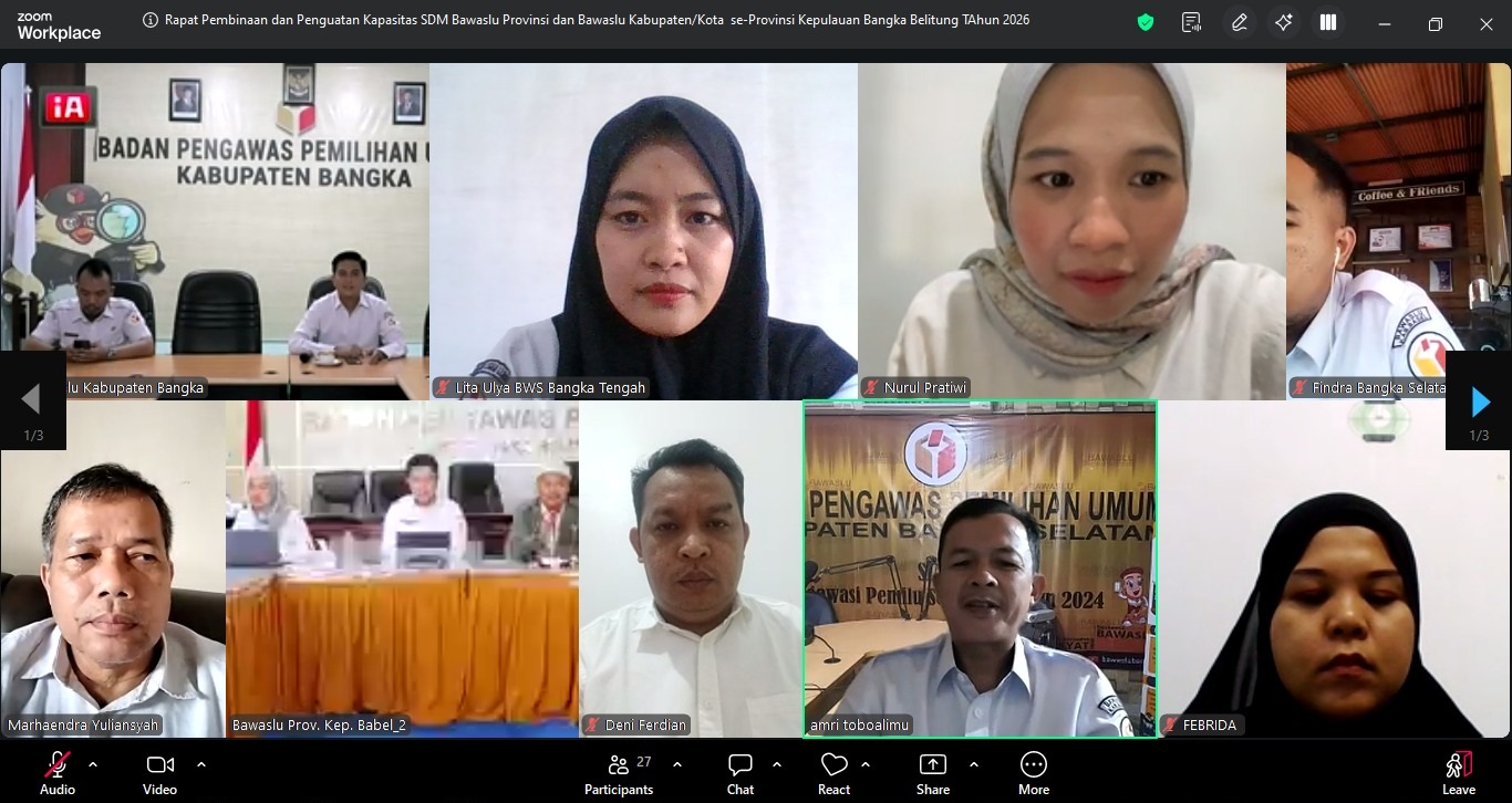 Rapat Pembinaan dan Penguatan Kapasitas SDM 2026