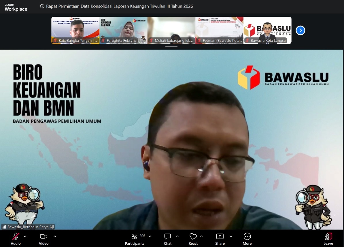 Rapat Konsolidasi Laporan Keuangan Triwulan III Tahun 2026