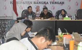 Rapat Persiapan Pembentukan Pengawas TPS untuk Pemilu Serentak Tahun 2024