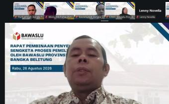 Rapat Pembinaan Penyelesaian Sengketa Proses Pemilu 2026